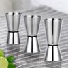 Edelstahl Cocktail Doser Whiskey Jigger Cocktail Shaker Bar 15/30ml oder 20/40ml Messwerkzeug Cocktails Zubehör JBGJ02