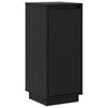 vidaXL Sideboards 2 Stk. Schwarz 31,5x34x75 Cm Massivholz Kiefer