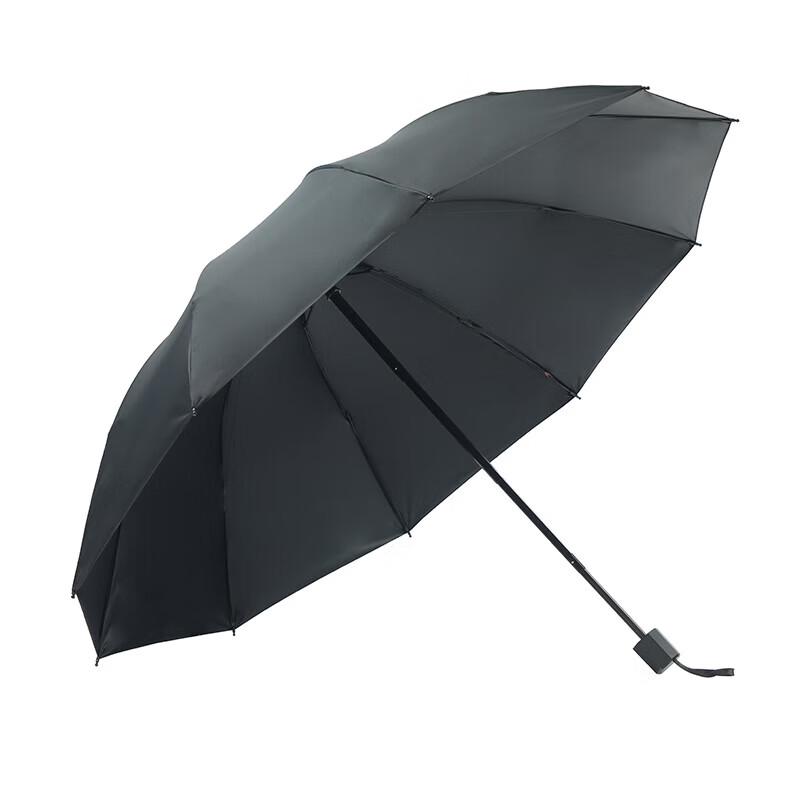 Maple Leaf Reinforced 10-Bone Folding Sun/Rain Umbrella