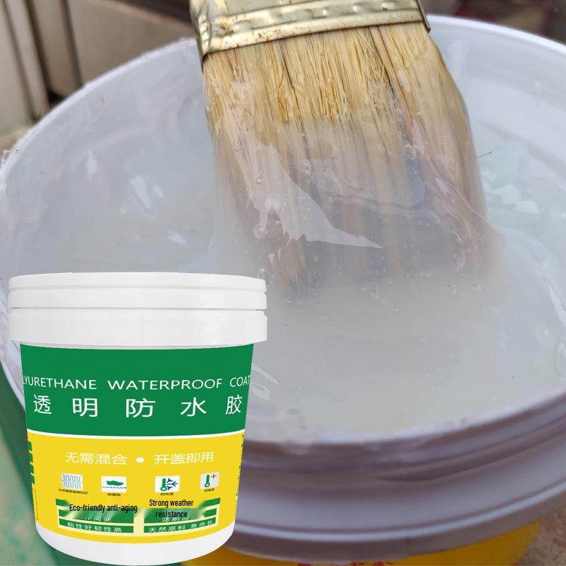 Transparenter Wasserdichter Kleber für Außenwände und Dächer