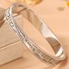 Great Wall Pattern Open Bracelet Fashionable Retro Style Versatile Bracelet