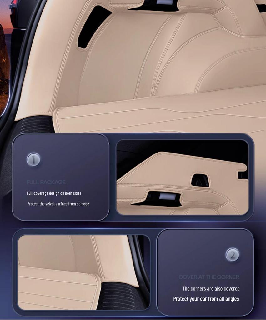 Geely Xingyue L 2025 Trunk Mat: Full Coverage Interior Tail Box Decor