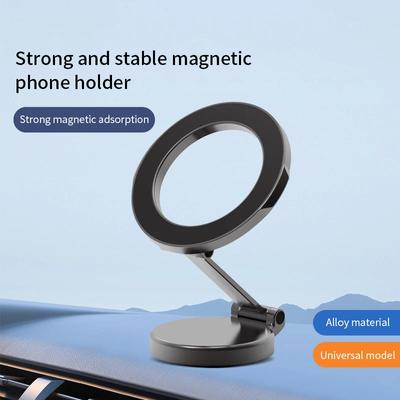 Stark Magnetisk Mobiltelefonhållare Bil 360° Vridbar Justerbar Bakre Klisterhållare Magsafe för IPhone 15 Samsung Xiaomi Universal
