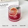 OLOEY Vintage Ice Pattern Drinking Glasses