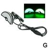 Universal Motorcycle LED Demon Eye Light Waterproof Devil Mini Lens Projector Decoration Eye Modified Headlight Motorcycle L0W3