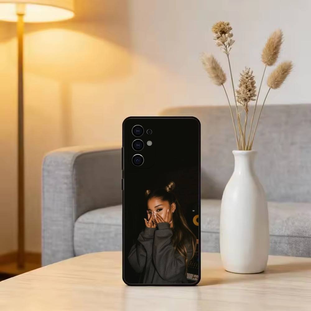 AG A-Aesthetic Phone Case For Samsung S25,S24,S21,S22,S23,S30,Ultra,S20,Plus,Fe,Soft Silicone Black Cover