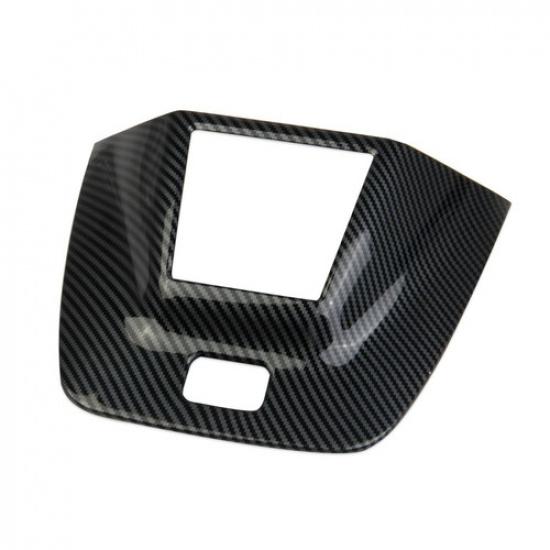 Carbon Fiber Style  interior Dashboard Speaker Trim Cover For Honda Accord +