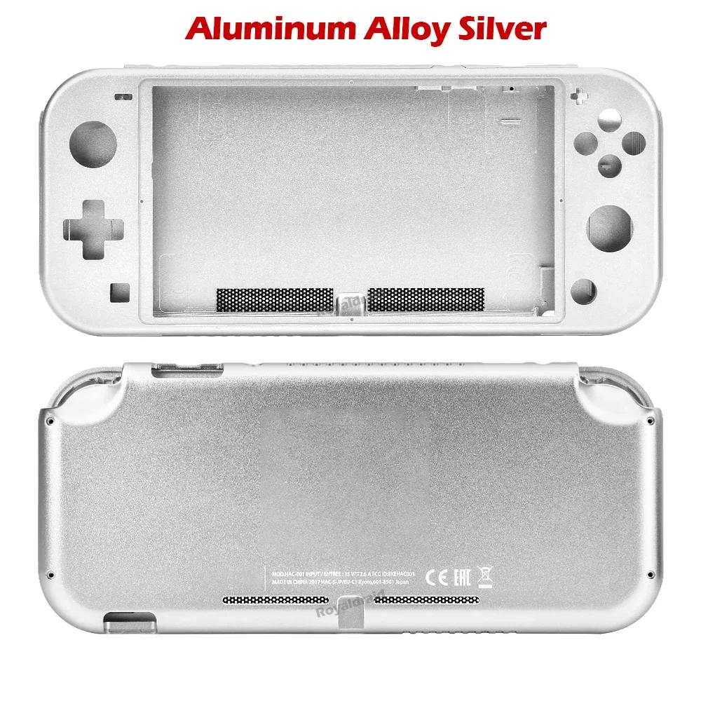 5 Colors Aluminum Alloy Housing Replacement Back Plate Housing for NS Switch Lite Game Console Metal Shell Case Cover Accessorie