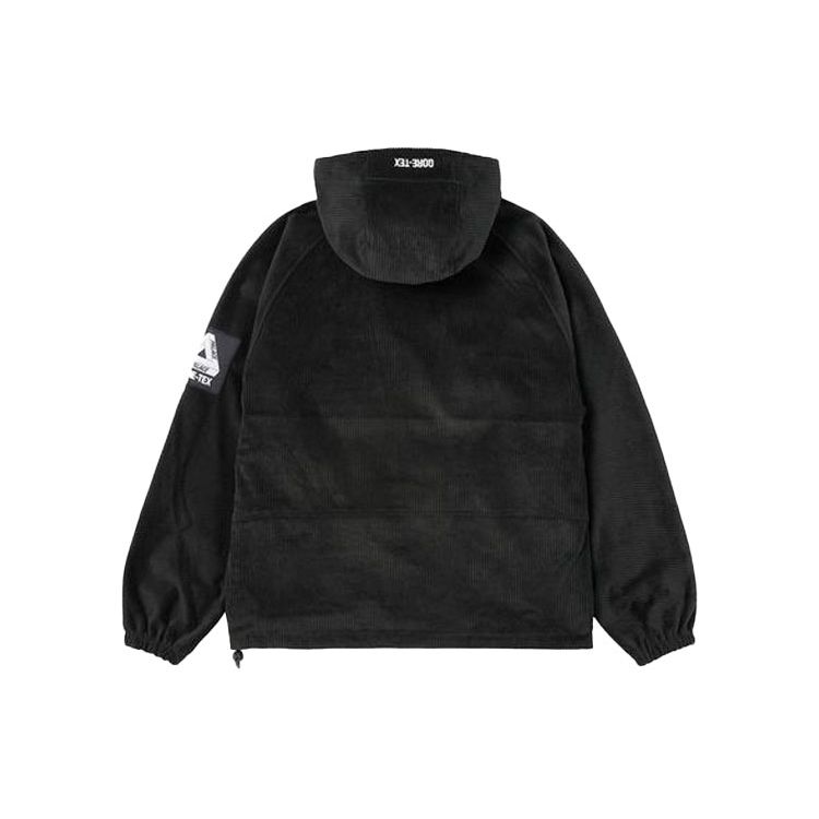 Palace Gore-Tex Corduroy Jacket Black Unisex Streetwear P21GT023