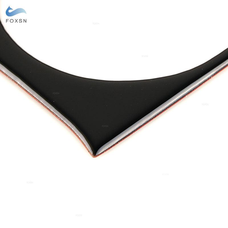 Piano Black Auto Innenraum Lenkrad Unterer Aufkleber Zierleiste Für VW Golf MK6 2009-2013 PASSAT B7 CC Tiguan 2011-2016 Jetta Touran