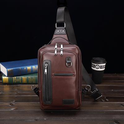 Erkek Çanta Moda Rahat Erkek Omuz Çantası Crossbody Göğüs Çantası