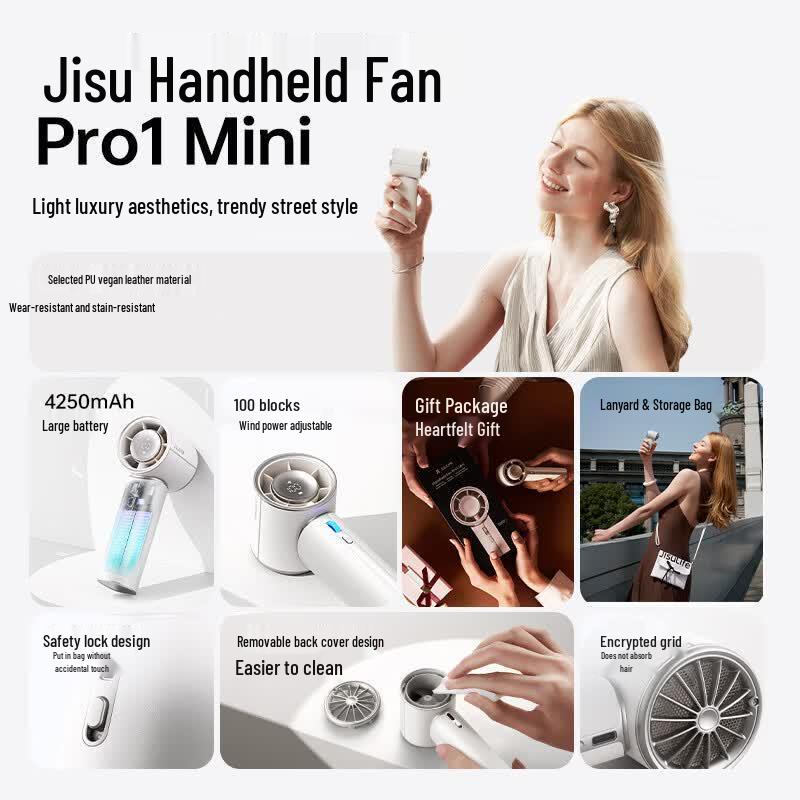 Jisu Portable Aroma Bladeless Fan