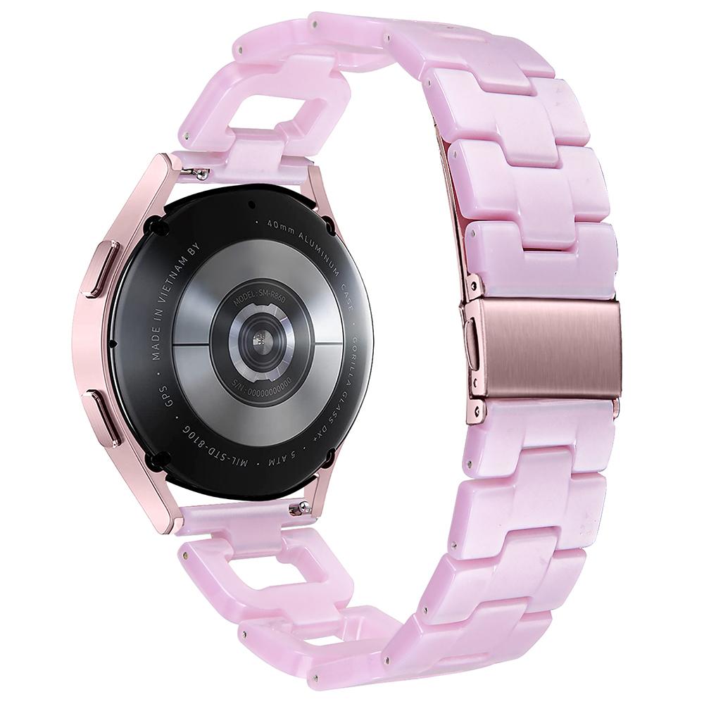 For Garmin Forerunner 245/245 Music Fashion D-Shape Resin Strap Bracelet Watchband