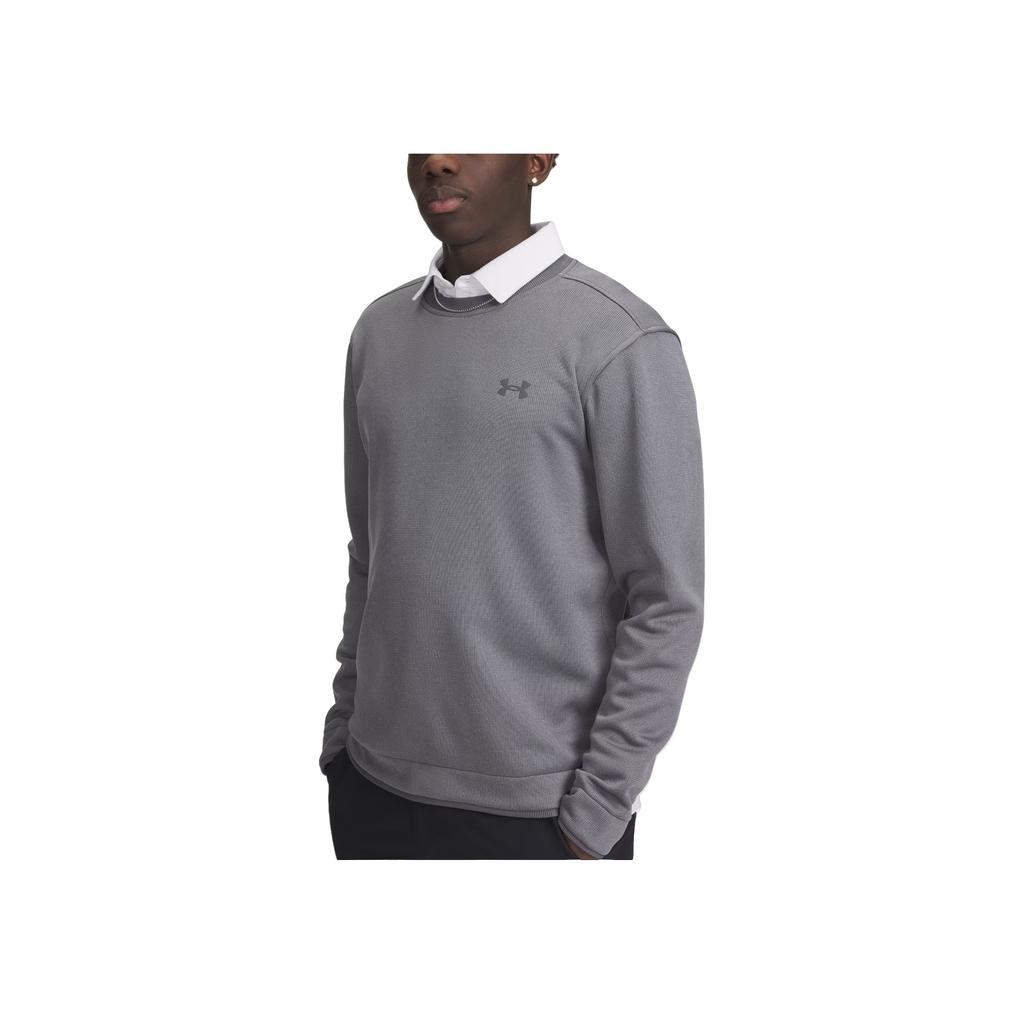 Under Armour Logo Round Neck Sports Long Sleeve Sweatshirt Men sweatshirt 6003723-025