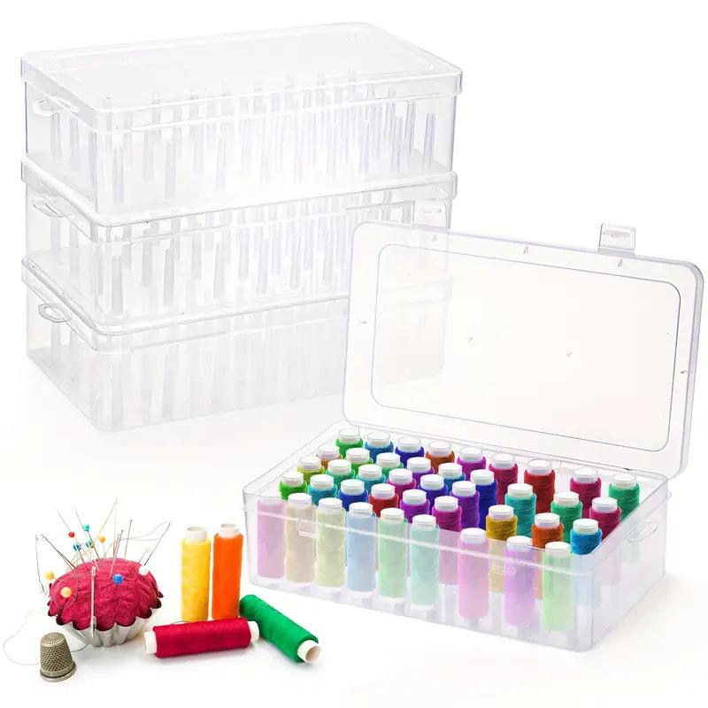 42-Spool Multifunctional Embroidery and Sewing Storage Box