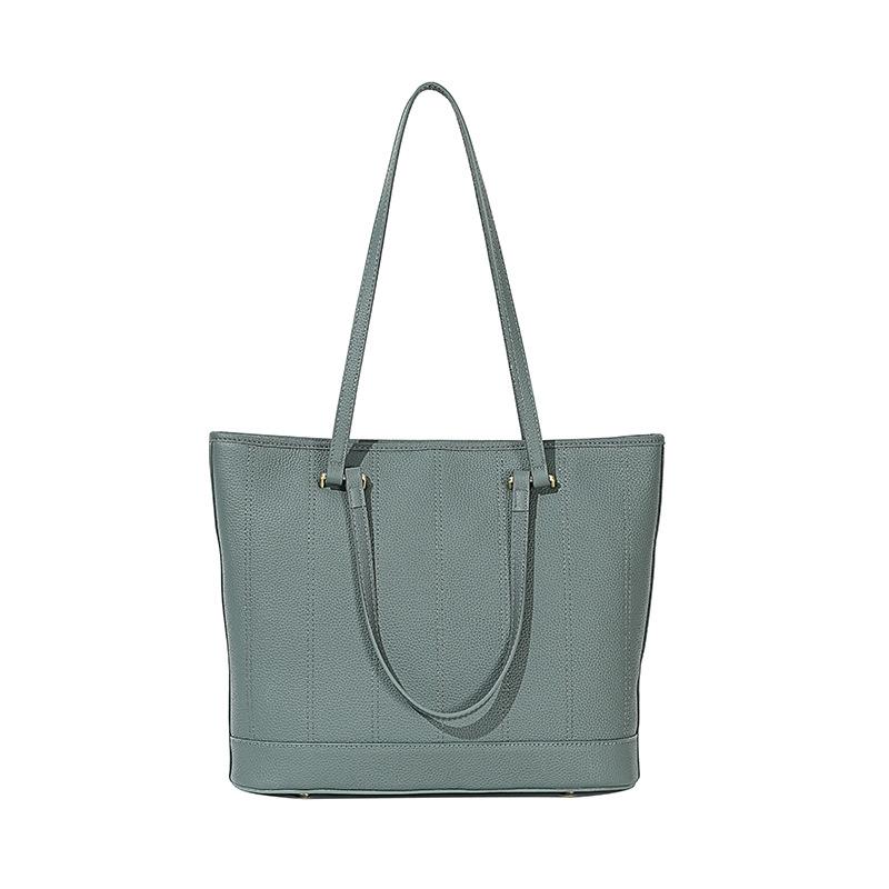 

Большая сумка женская сумка новая модная кожаная сумка-тоут, первый слой коровьей кожи большой вместимости дорожная сумка на плечо