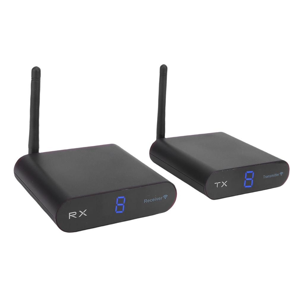 Kit Trasmettitore Ricevitore AV Wireless Plug and Play Adattatore Convertitore Estensore per TV