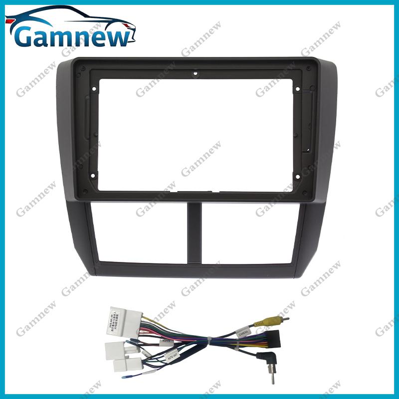 9 Inch Car Frame Fascia Adapter For Subaru Forester Xv Levorg 2008-2012 Android Radio Dash Fitting Panel Kit