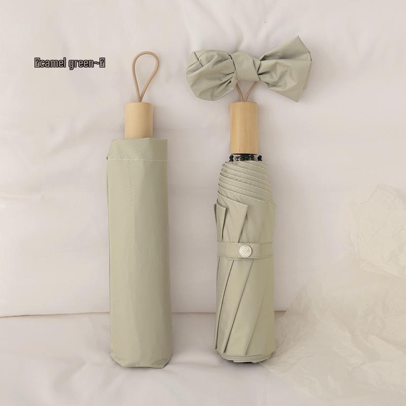 Women's Portable Folding Sunscreen Umbrella - UV Protection 50+