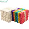 Colored Wooden Ice Cream and Popsicle Sticks for DIY Children's Crafts