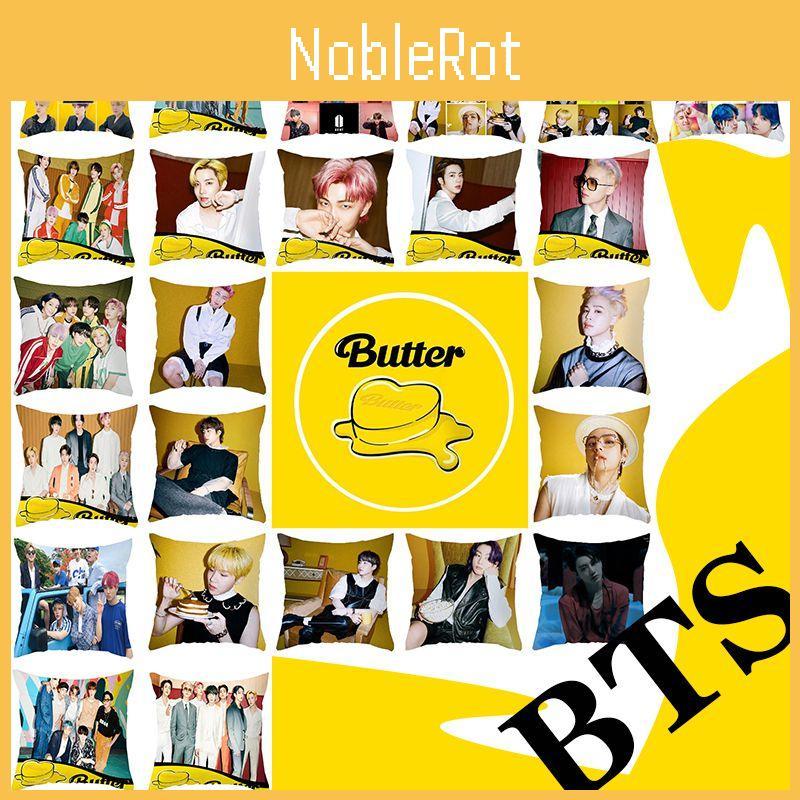 Bts Bangtan Boys Cushion Cover Decorative Soft Pillow Case Sofa Car Cover Throw