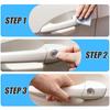 4Pcs 2CM Car Door Keyhole Anti-collision Protection Stickers Car Door Shock Absorbing Gasket Car Exterior Decoration Accessories