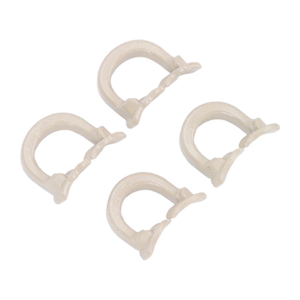 4pcs Dental Matrices Clamp Rings Dental Dam Clamp Barrier Clips Separating Rings Accessory