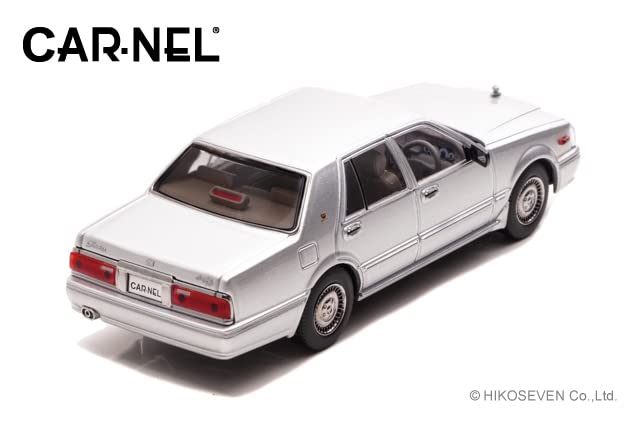 CARNEL Nissan Gloria Brougham VIP 1998 Platinum Silver Metallic Finished Product 1/43 (PAY31)