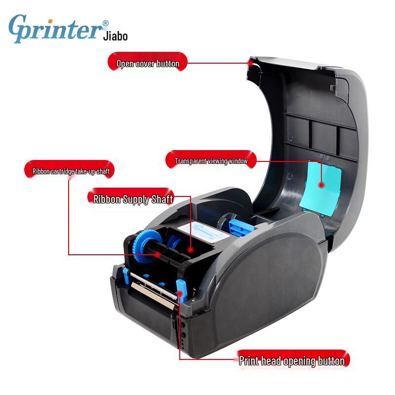 Gprinter GP-9025T Dual-Mode Barcode Label Printer CN Plug (adapter Included)