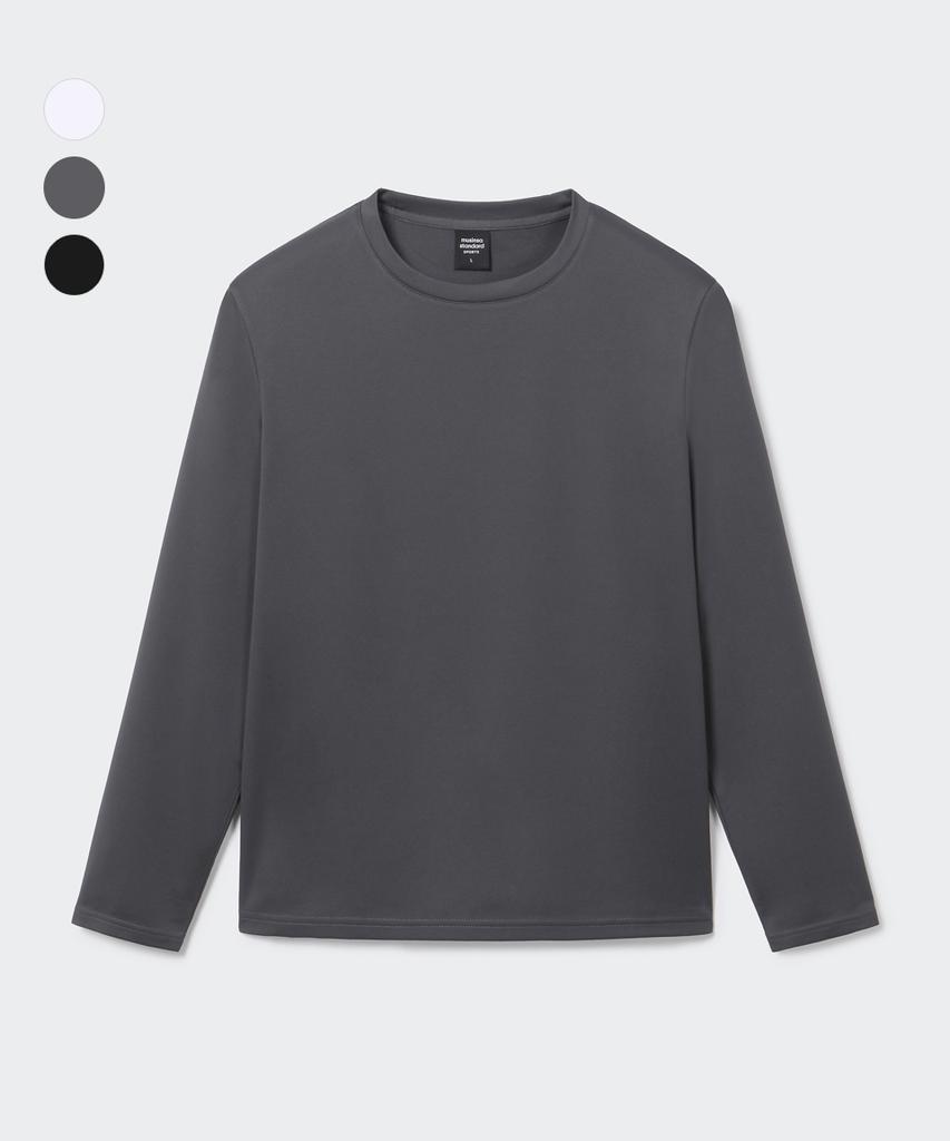 MUSINSA STANDARD SPORTS [2-Pack] Basic Sports Fleece-Lined Long Sleeve (3 Colors) (E Type)