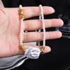 Irregular white pearl necklace for women - hot selling, light luxury, unique shell beaded choker