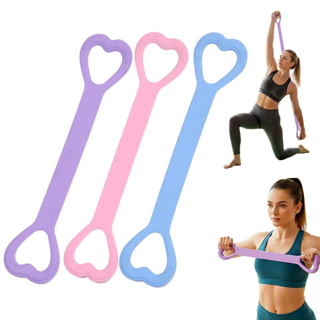 Resistance Bands Exercise Bands For Women, New Resistance Band With Handles For Working Out, Elastic Ropes For Arm Back Shoulder Stretching Training