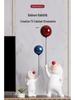 Rabbit Luxury Dual-Sided Balloon Ornaments for TV Cabinet & Living Room
