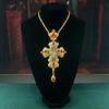 Religious Hollowing Process Used In Crafting Greek Orthodox Church Bishop's Pectoral Cross Necklace for Priest Ordination Gift