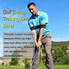 Belt Guide Practice Correction Belt Golf Swing Trainer Golf Swing Training Aid Golf Correction Belt