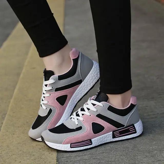 

Tenis Feminino Women s Vulcanize Shoes Wear-resistant Outdoor Sport Breathable Fitness Sneakers Basket Femme Mujer 35