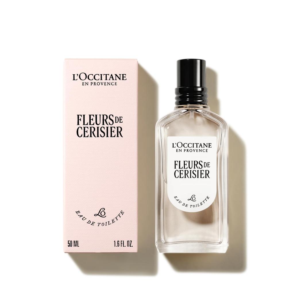 Fleur de Sourisier Sakura Eau de Popular for Men and Birthday Gift L'OCCITANE (Cherry Blossom) Toilette, 50mL, Perfume, Fragrance, Women,