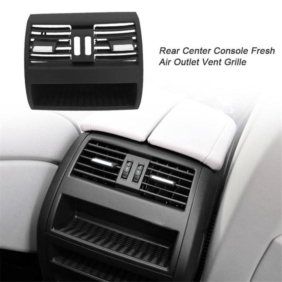 1Pc Rear Center Console Fresh Air Outlet Vent Grille Grill Cover For BMW 5 F10