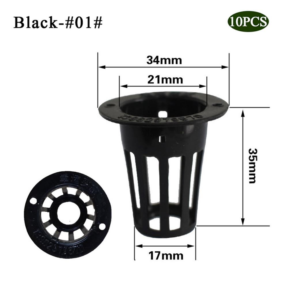 

10 шт. Гідропонний сітчастий горщик для колонізації, сітчастий стакан, кошик, гідропонна, аеропонна посадка, вирощування, розсада для клонів