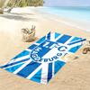 1. FC Magdeburg Print Beach Towel, Large Soft Quick Dry Towel for Beach Camping Swimming