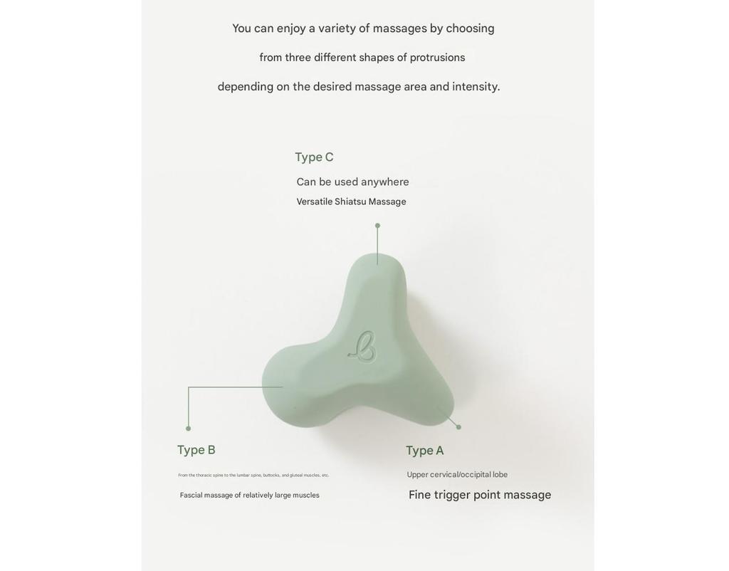 [Barybody] Piłka do masażu Roller & Narzędzia Wszystko-w-jednym Masażer manualny