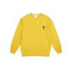 MLB Sweatshirts Unisex Yellow Crew Neck Moderate Regular 31MTC1941-50Y XS