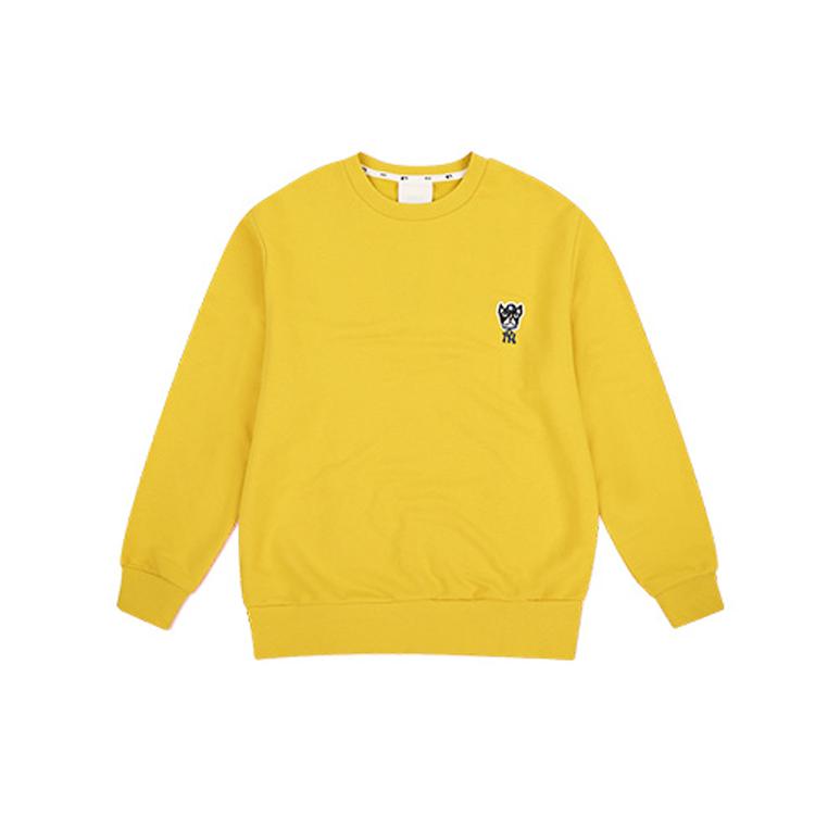 MLB Sweatshirts Unisex Yellow Crew Neck Moderate Regular 31MTC1941-50Y XS XL