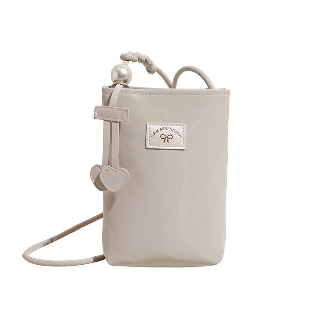 Solid Color Small Square Bag Multifunctional Single Shoulder Bag Mini Crossbody Bag Walking