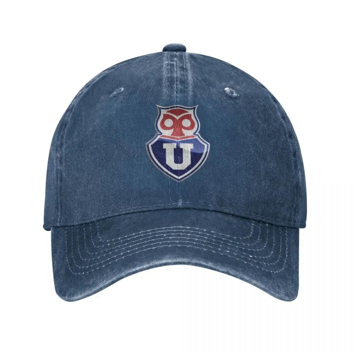 

Universidad De Chile From Chile Unisex Women Baseball Cap Santiago Distressed Washed Cap Retro Outdoor Adjustable Sun Cap One Size