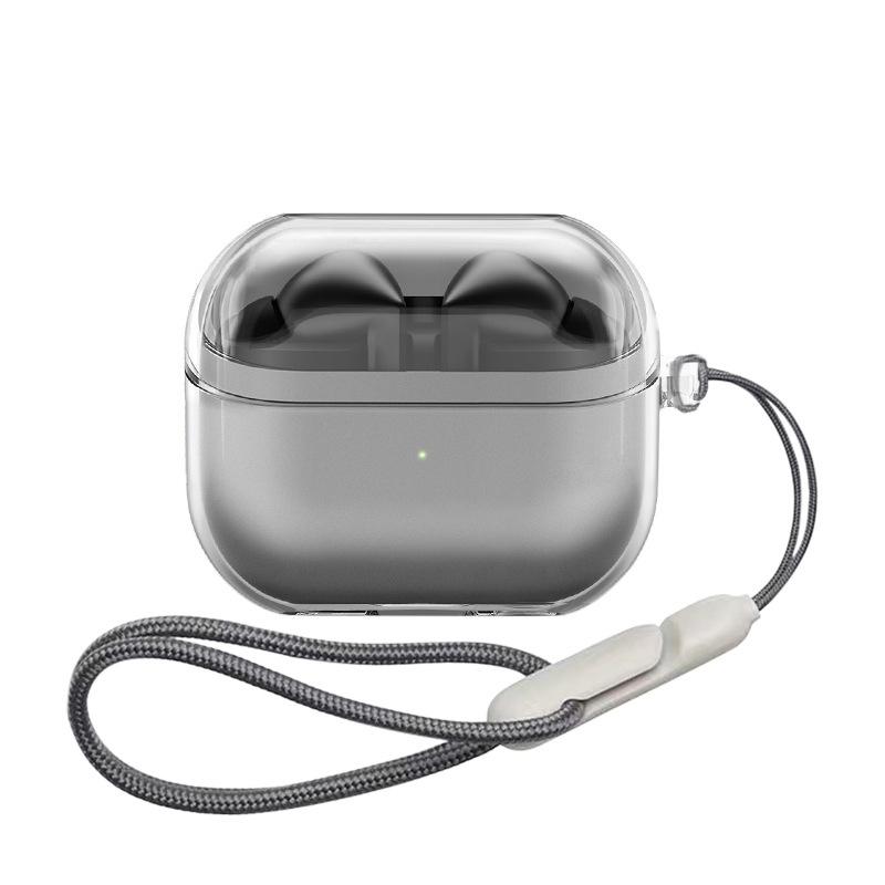 Transparent Earphone Case For Samsung Galaxy Buds 3 Pro Case PC Soft Silicone Clear Headphone Cover For Samsung Galaxy Buds 3Pro