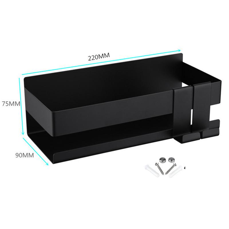 

Подвижные полки для ванной комнаты Полка-органайзер без сверления Поддержка для душа Стальная полка Многофункциональные полки Блок для хранения для ванной комнаты