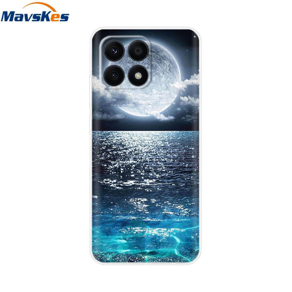 For Honor X8a 2023 Case 4G Funda Clear Soft Silicone TPU Phone Cover Case for Honor X8a Cover HonorX8a X 8a CRT-LX1 Bumper Coque