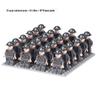 Eighth Route Army Minifigure Set: 24 Educational Assembly Building Blocks