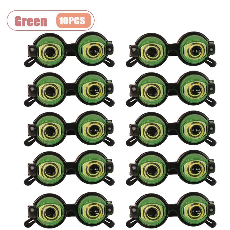 1-10PCS Halloween Silly Crazy Eyes Glasses for Kids Novelty Prank Costume Party Prop Toy Fun Design Perfect Decor Gift Accessory